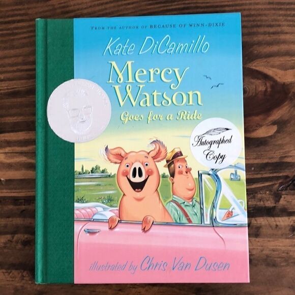 Mercy Watson Goes For A Ride Autographed Book - Picture 1 of 5